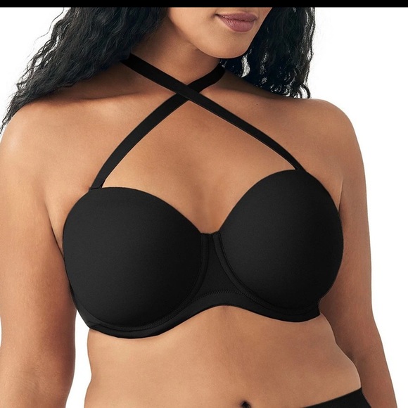 Wacoal Bra 42D Red Carpet silicon gripping convertible removable straps $76 - Picture 1 of 15